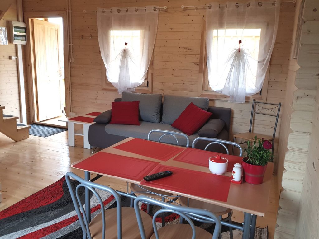 Domki Martynka w Niechorzu - galeria zdjęć wewnątrz domku.